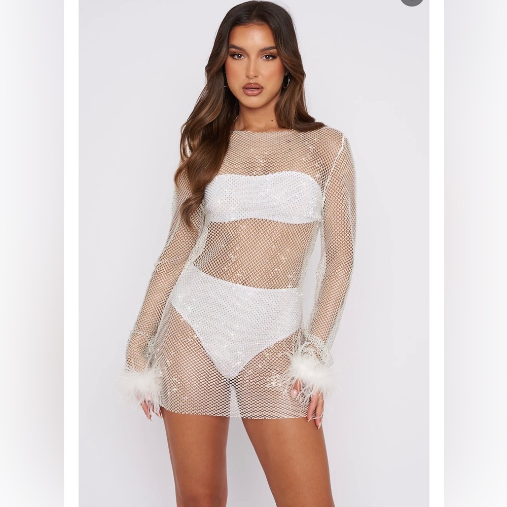 White Fox Disco Inferno Dress S/M